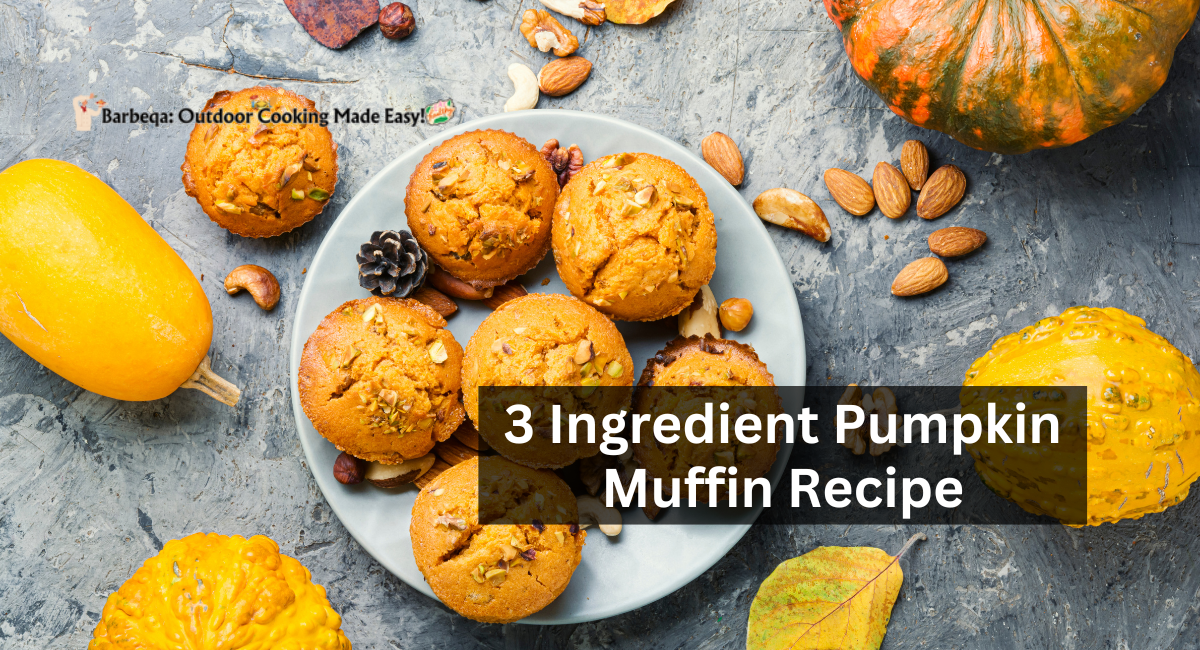 3 Ingredient Pumpkin Muffin Recipe